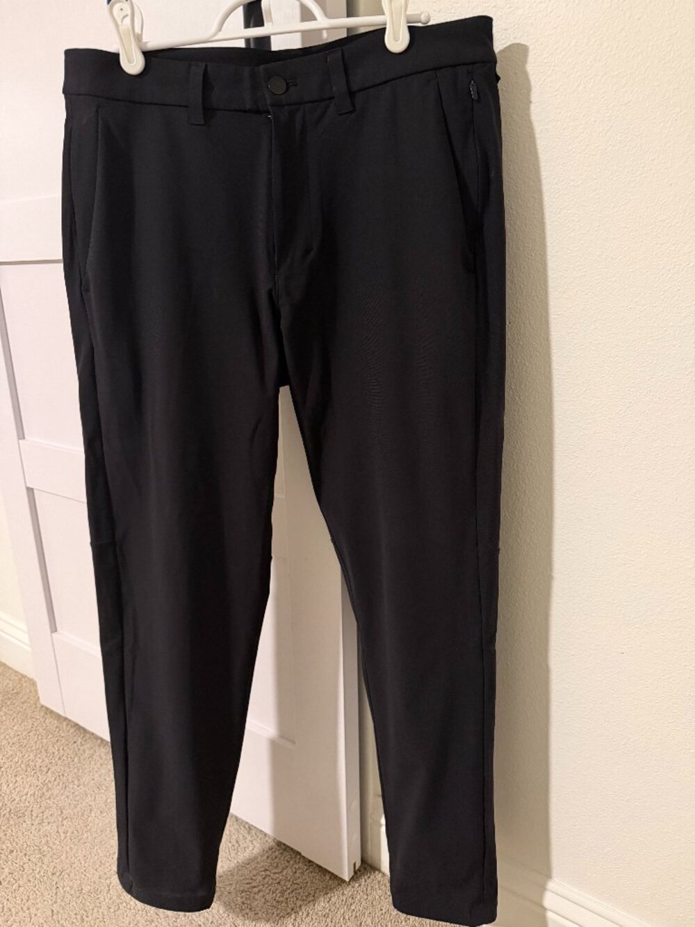 Lululemon Commission Pants Slim 32x28 Men’s Black Performance Chino